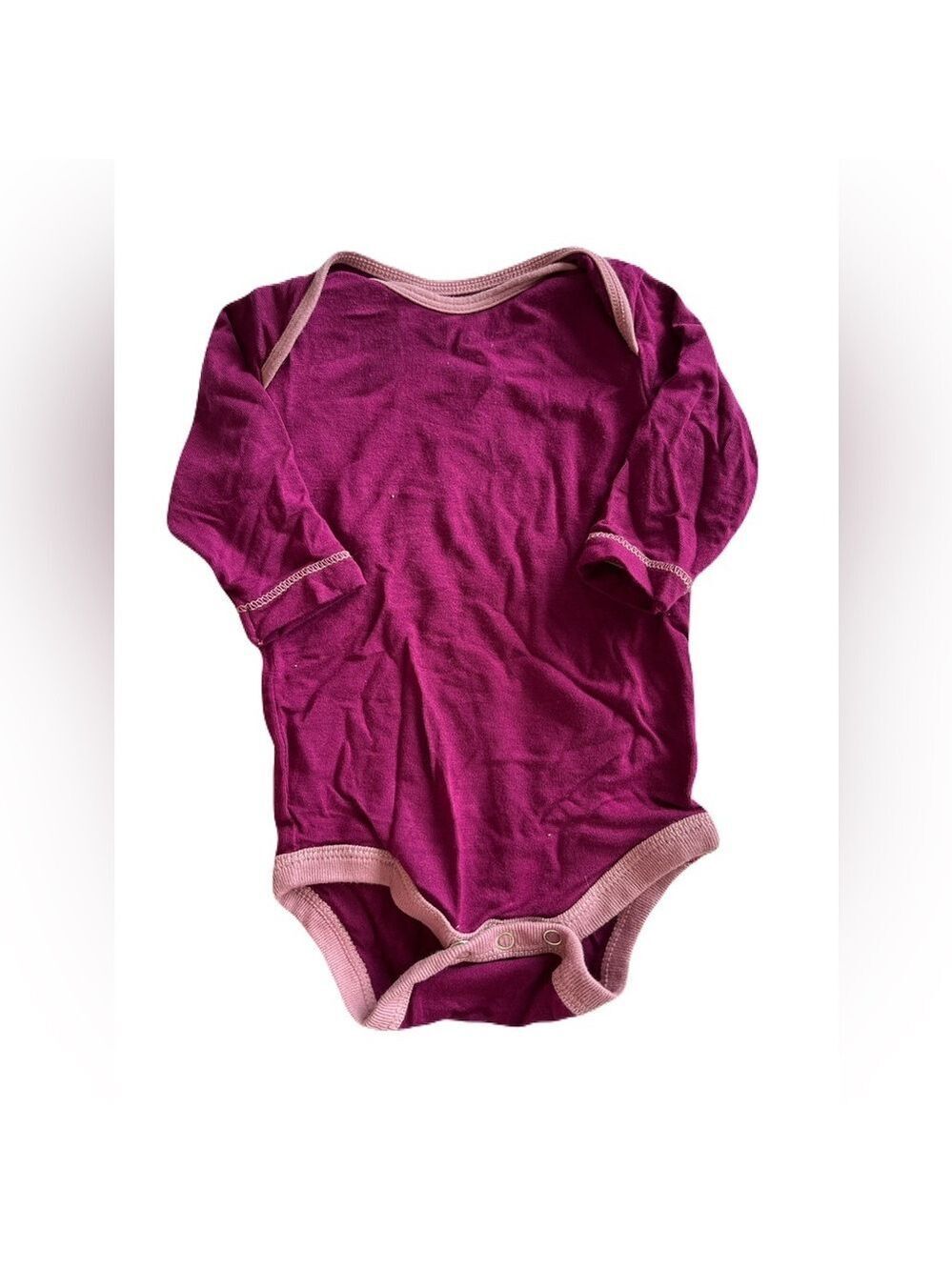 Kickee Pants‎ Purple Long Sleeve Bodysuit